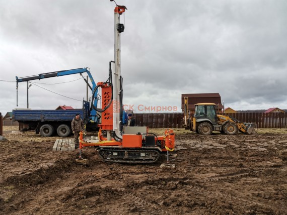 Фундамент из Железобетонных свай в Великом Новгороде  по льготной цене
