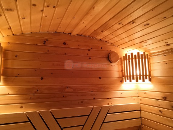 Декоративные светильники в парной