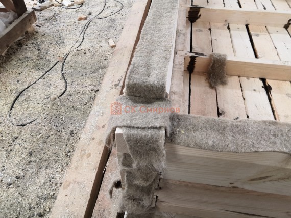 Сборка углов бани в ласточкин хвост