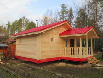 Фото №3: баня из бруса 114