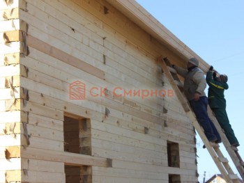 Фото №48: дом из бруса 19