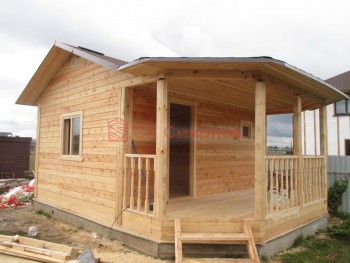 Фото №3: баня из бруса 28