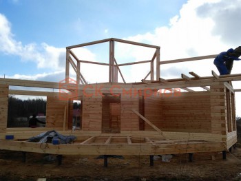 Фото №91: баня из бруса 33