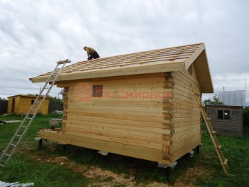 Фото №43: баня из бруса 42