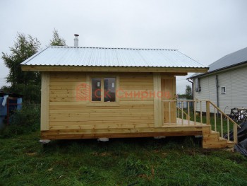 Фото №5: баня из бруса 42