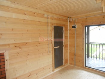 Фото №5: баня из бруса 86