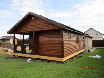 Фото №2: баня из бруса 87